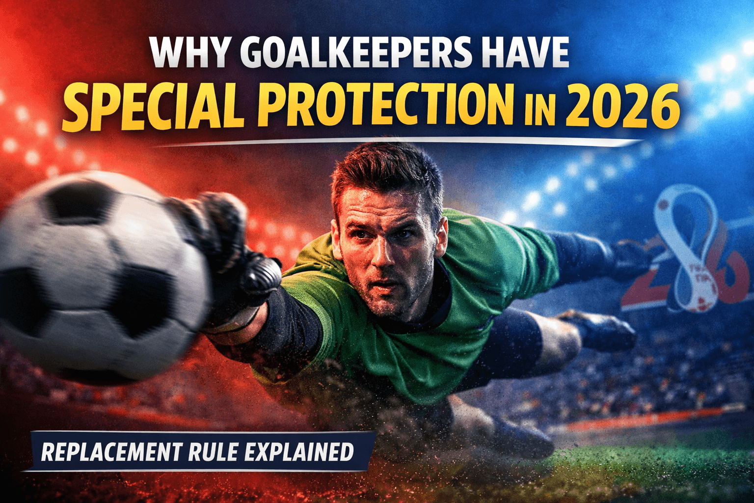 World Cup 2026 Goalkeeper Rule Explained: Why Keepers Get Special Treatment