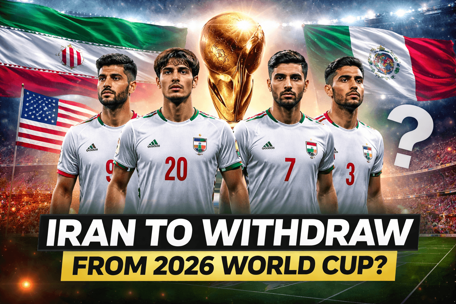 What Happens If Iran Withdraws from the 2026 FIFA World Cup?